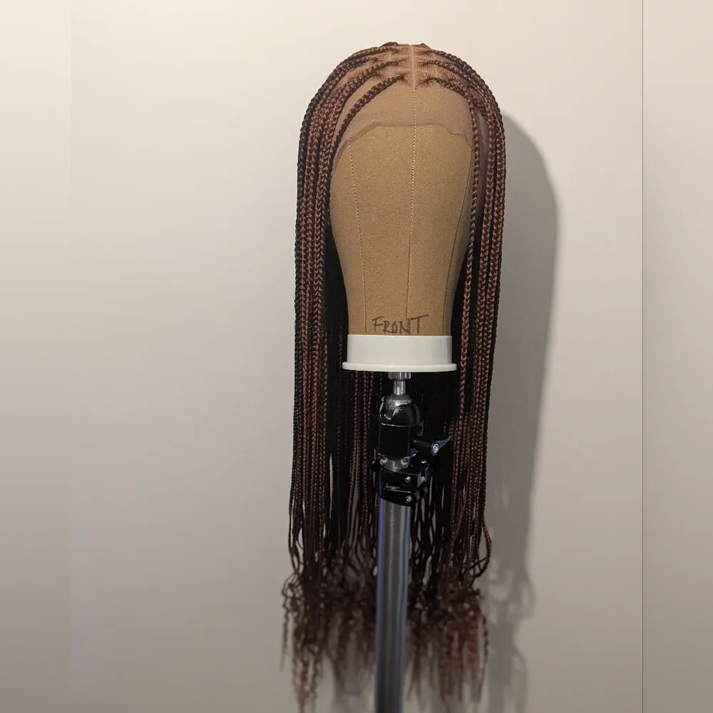 Braided Knotless Wig New Custom Handmade Full Lace 33